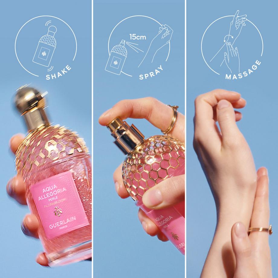 Guerlain  Aqua Allegoria Perle  Florabloom Eau de Parfum Édition limitée 