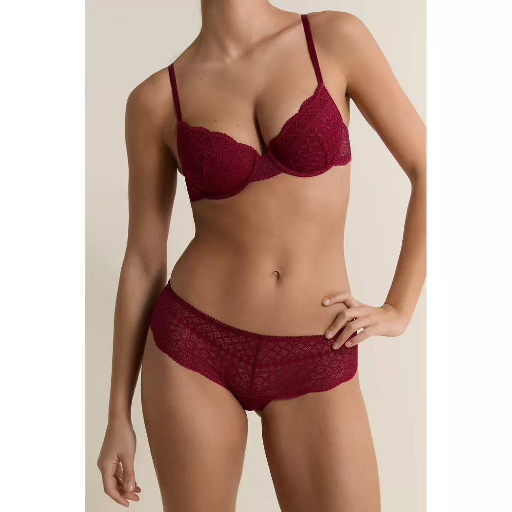 Etam - Shorty, für Damen, Ziegelrot, Größe 42