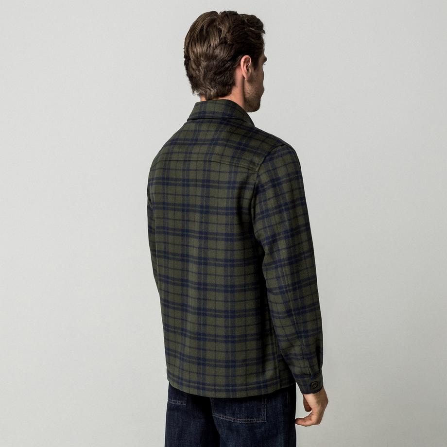Manor Man Overshirt a quadri  