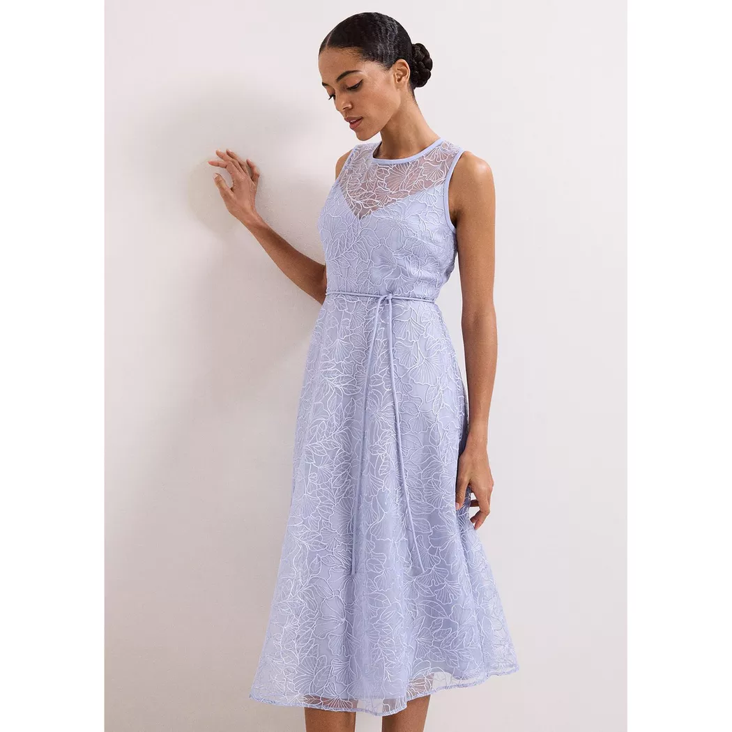 Phase Eight - Kleid, für Damen, Blau, Größe 40 2