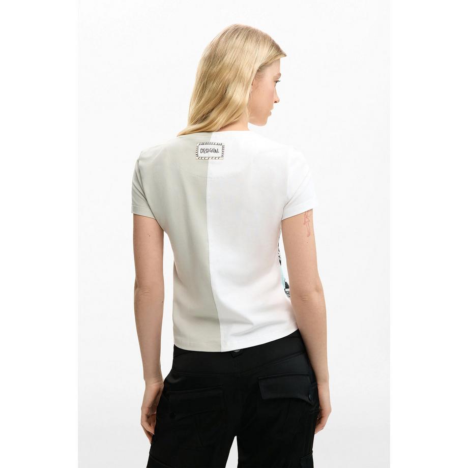 Desigual Mickey Mouse Soul Mates T-Shirt  