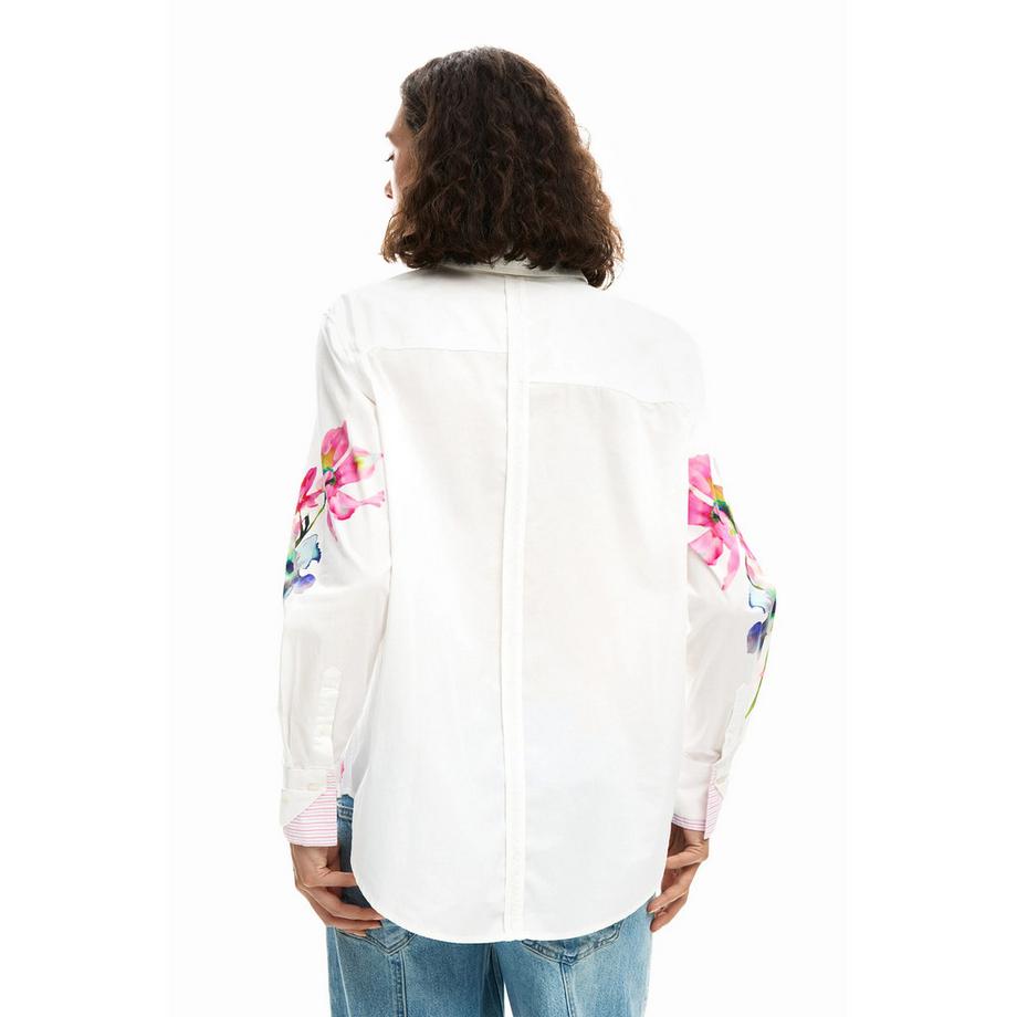 Desigual Chemise à manches longues imprimé floral  