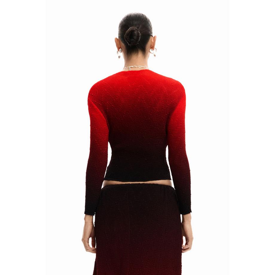 Desigual Chemisier Ombre Manches Longues  