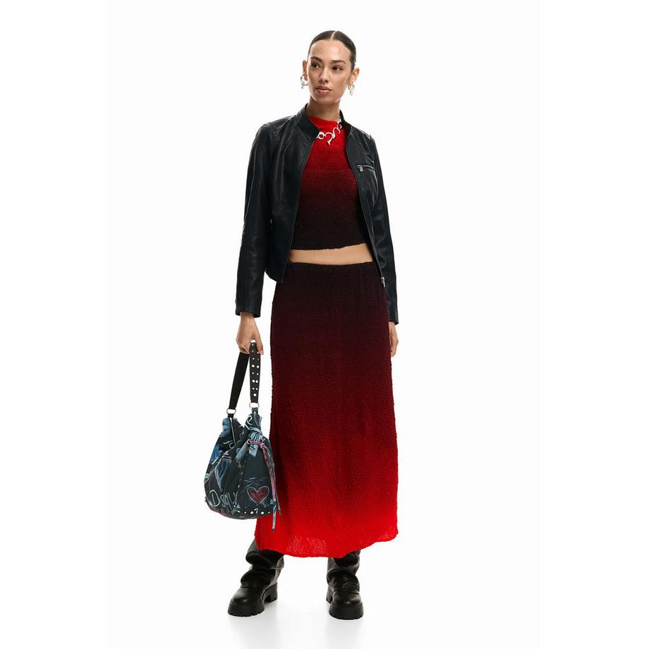 Desigual Chemisier Ombre Manches Longues  