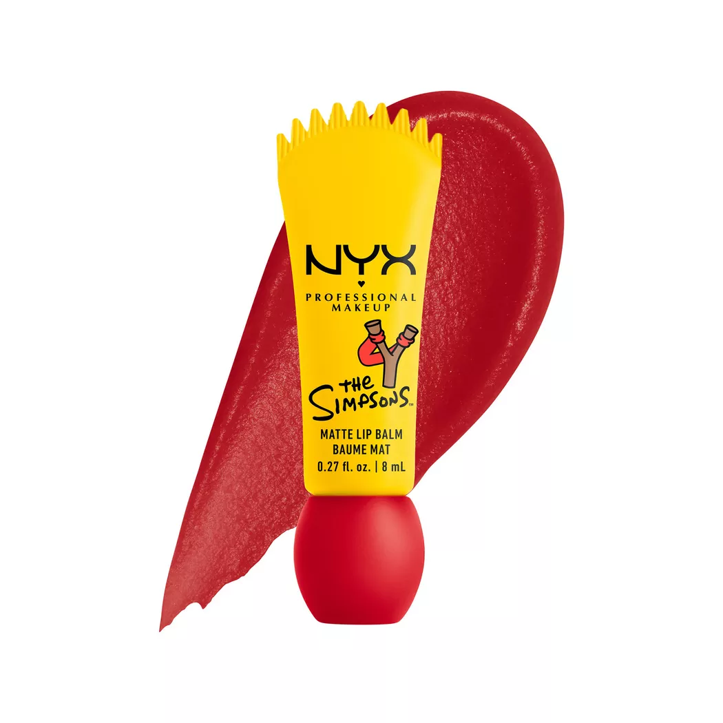 NYX Professional Make-Up Simpsons Smushy Matte Lip Balm 02 Ruckus Red 8 pcs