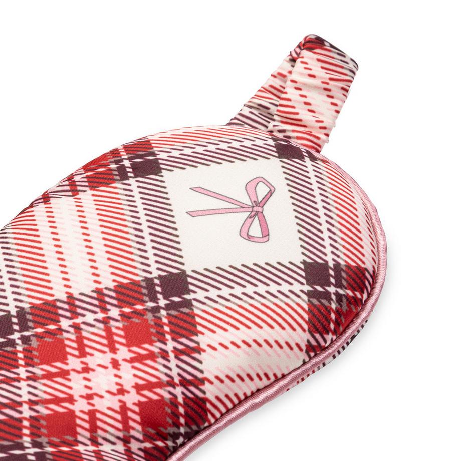 Manor Woman Kariertes Pyjama Set mit Augenmaske  
