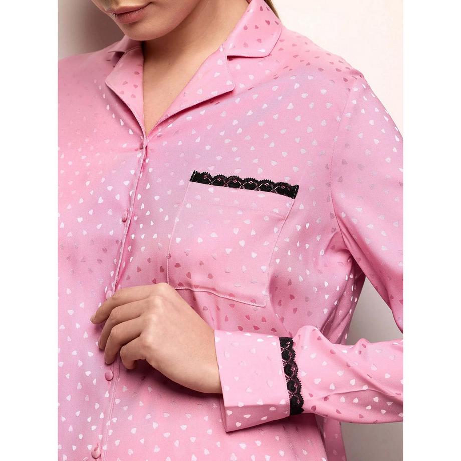 Yamamay Pigiama Donna Stampa Cuori  