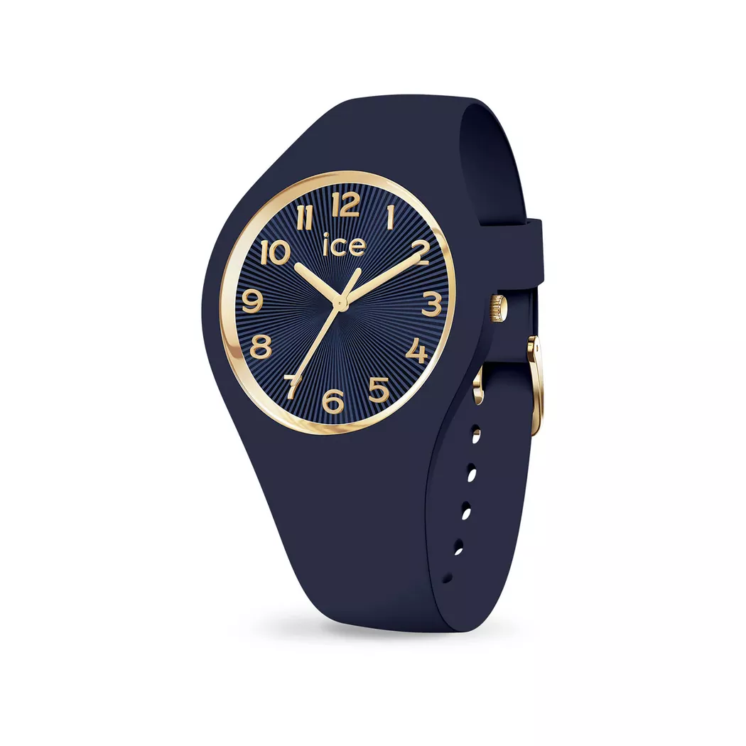 Ice Watch - Analoguhr, ICE champagne, 37mm, Blau