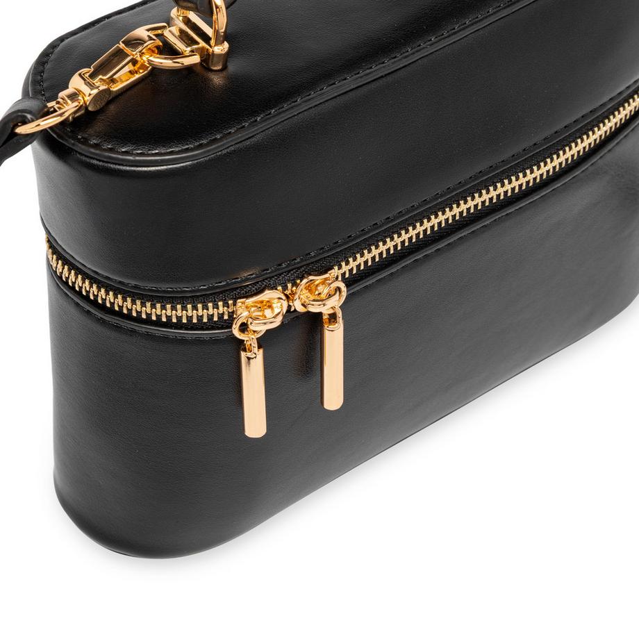 Manor Woman Borsa con manico superiore e finiture dorate  