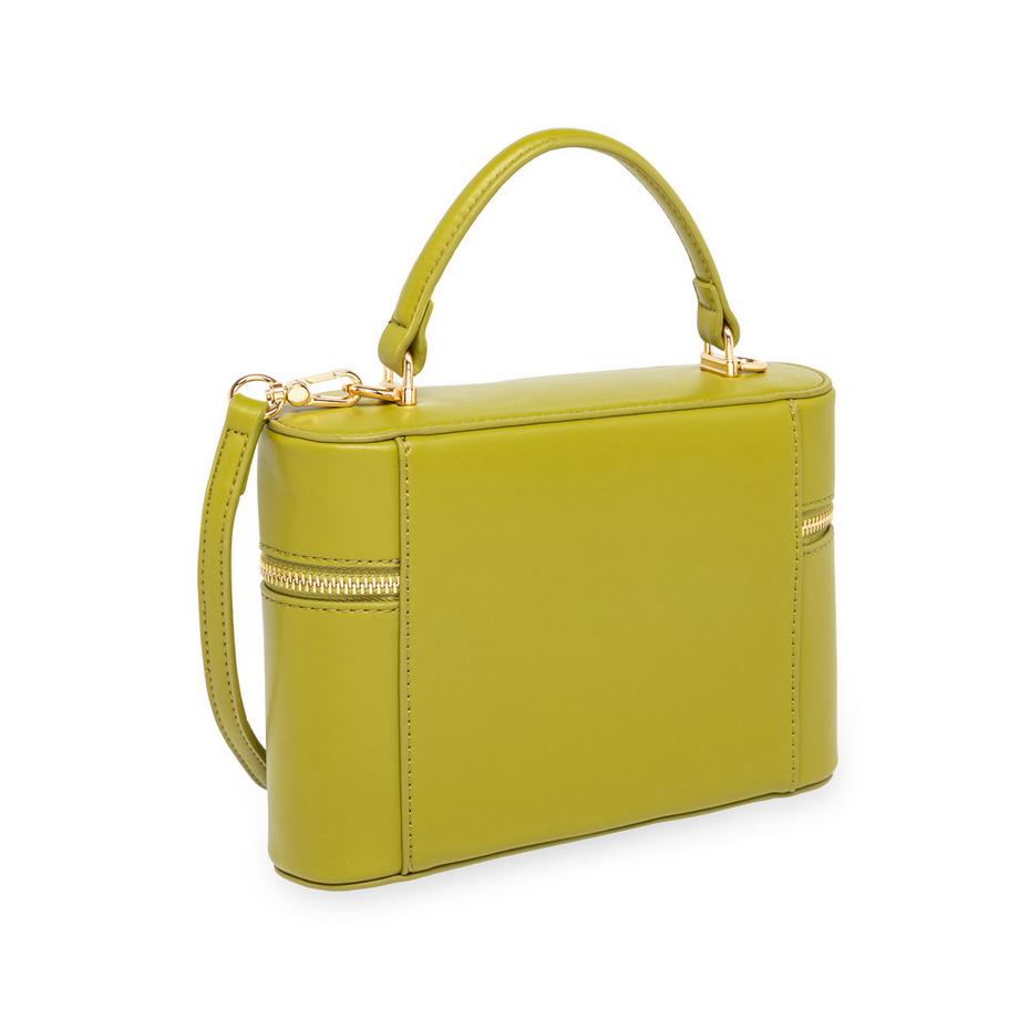 Manor Woman Borsa con manico superiore e finiture dorate  