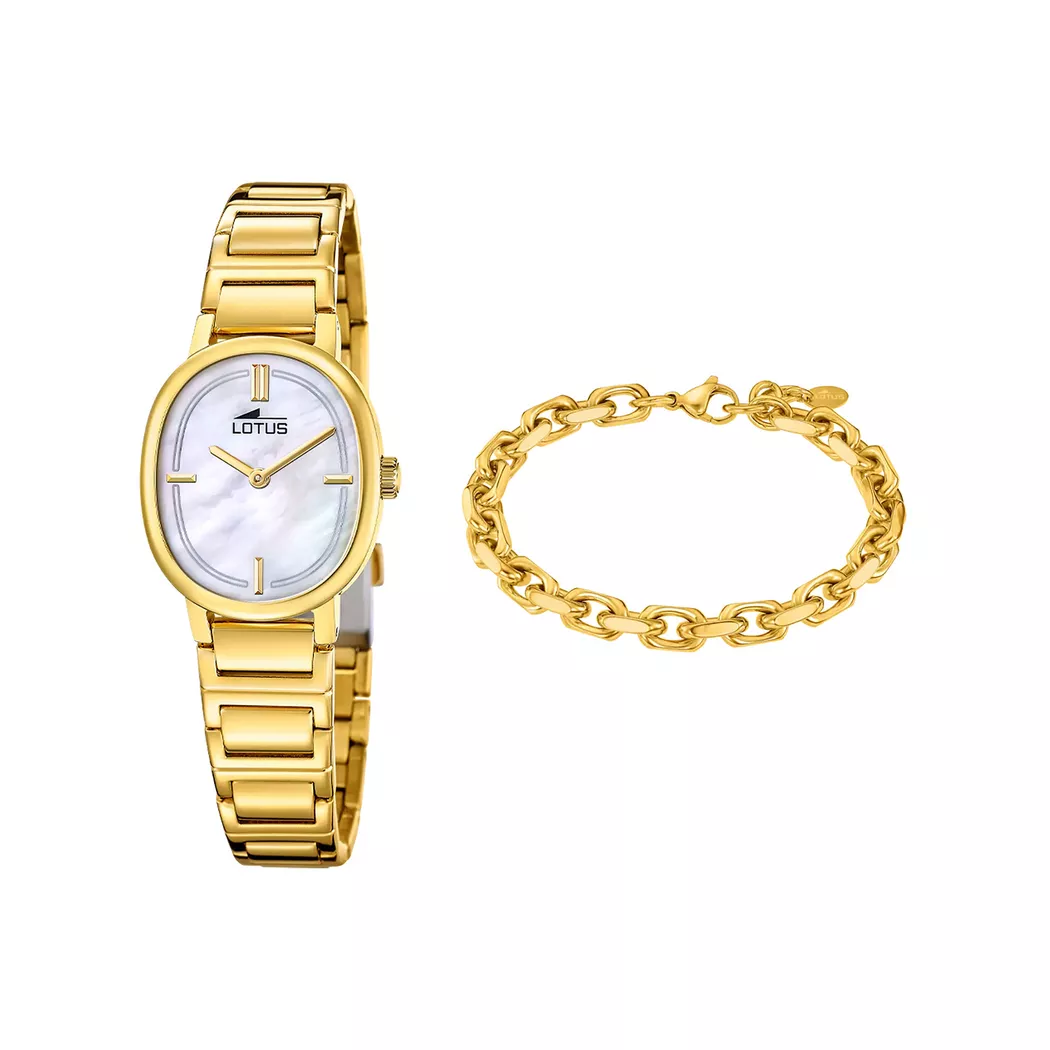 Lotus Together Analog Watch Gold 30mm