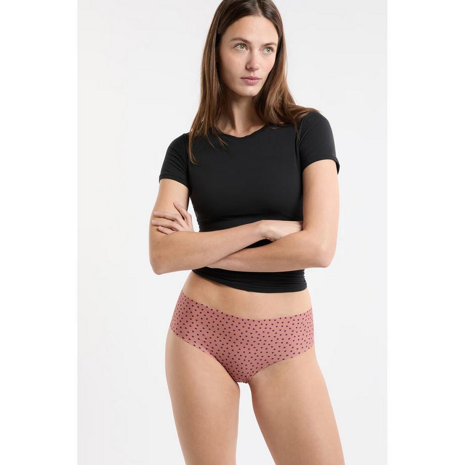 Etam Shorty Microfibre Imprimé Sans Coutures  