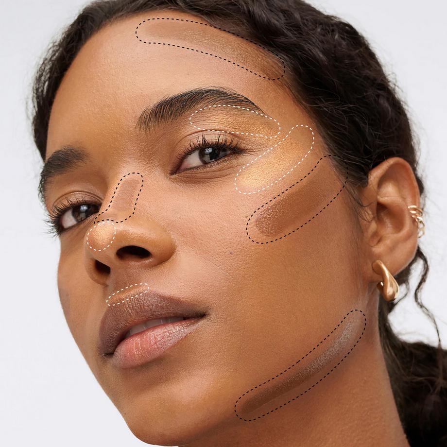 SEPHORA  Bronze Bronze Glow Palette - Trio de bronzers et highlighter multi-textures 