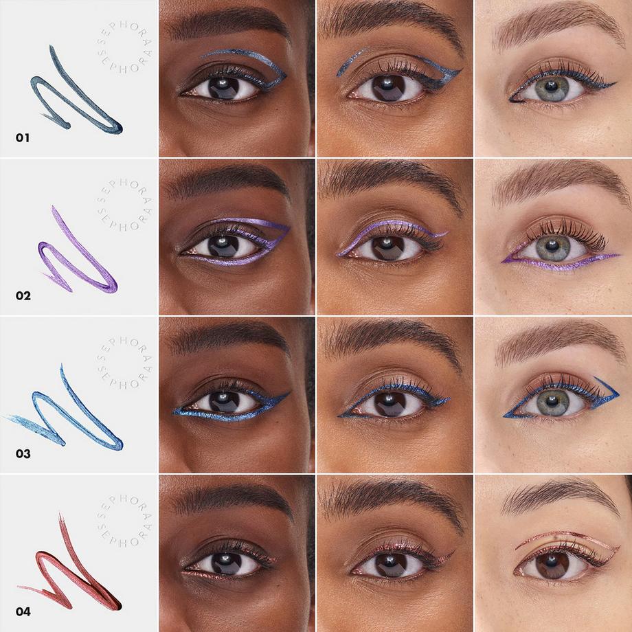 SEPHORA  Special Effects 12H Eyeliner - Metallic-Finish 