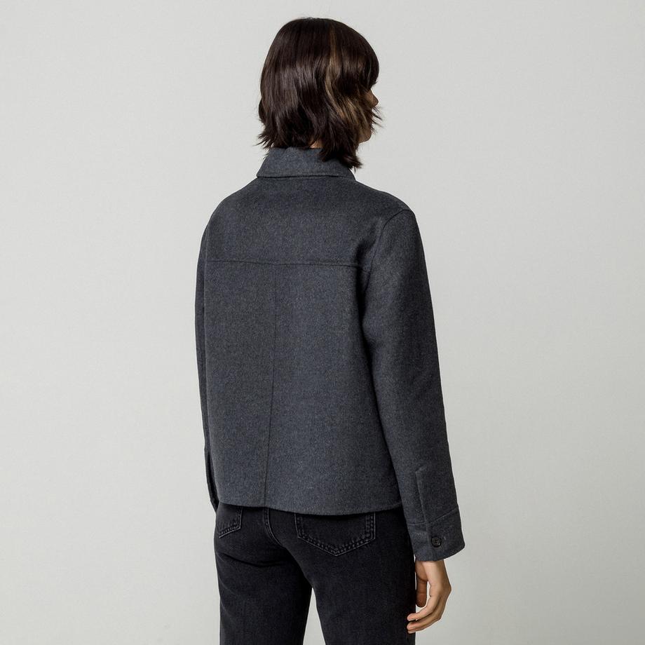 Manor Woman Veste à boutons avec col  
