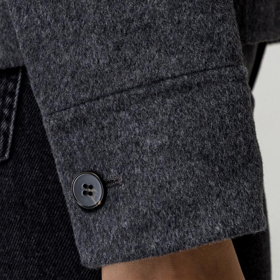 Manor Woman Veste à boutons avec col  