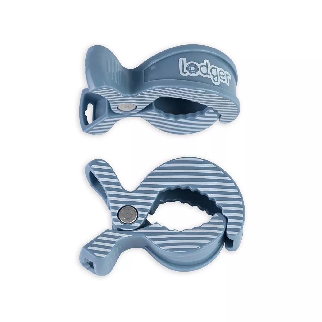 Lodger Swaddle Clips Blue One Size