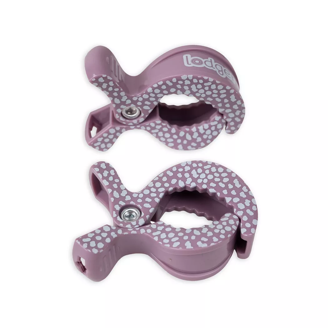 Lodger - Swaddle Clips, One Size, Rosa