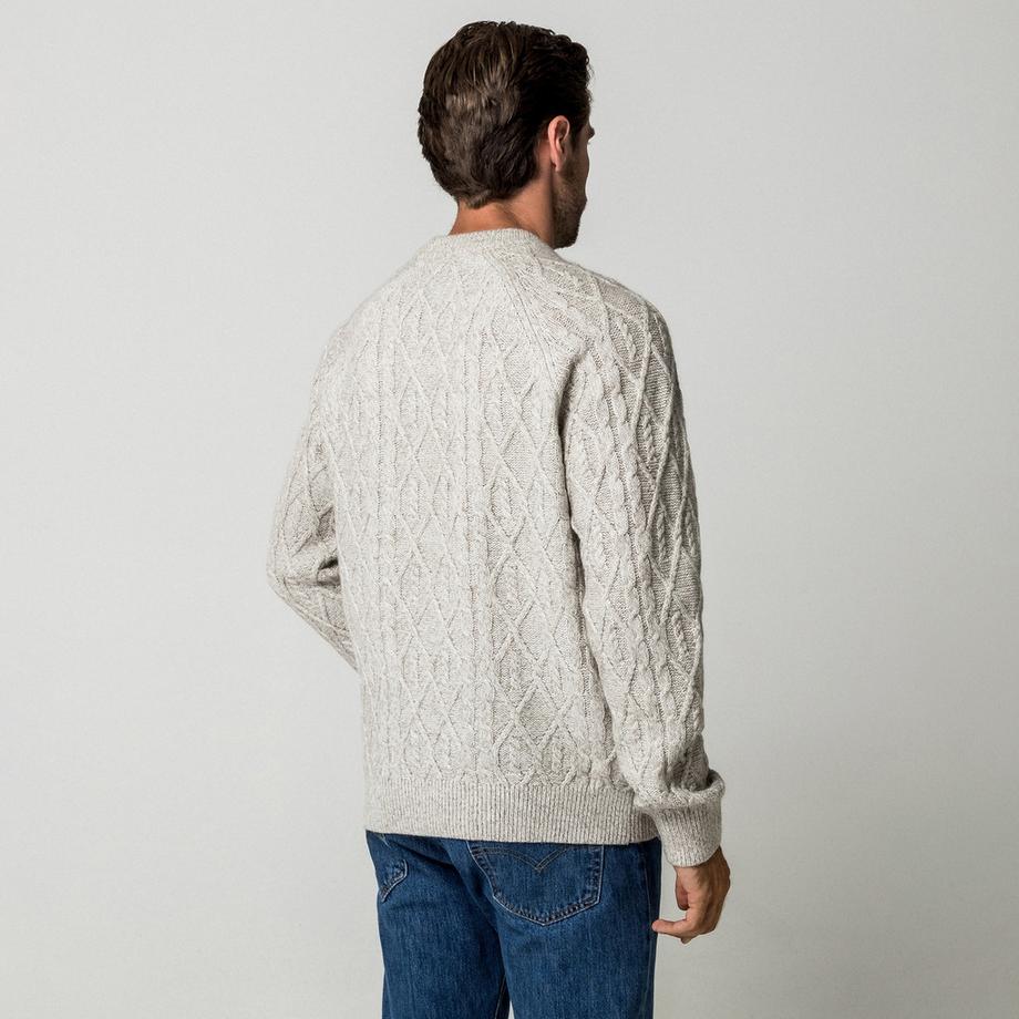 Manor Man Maglione a trecce  