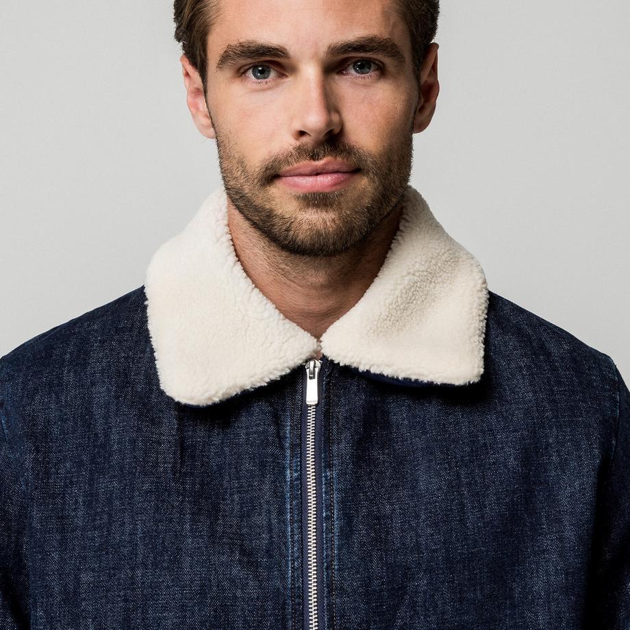 Manor Man Veste en jeans courte  