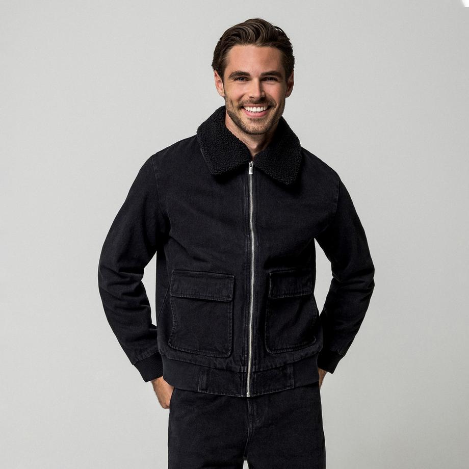 Veste en jeans courte