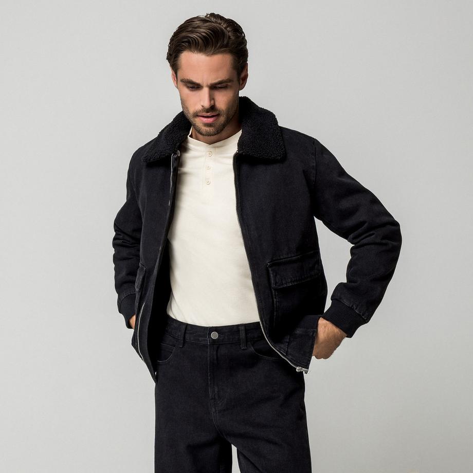 Manor Man Kurze Jeansjacke  
