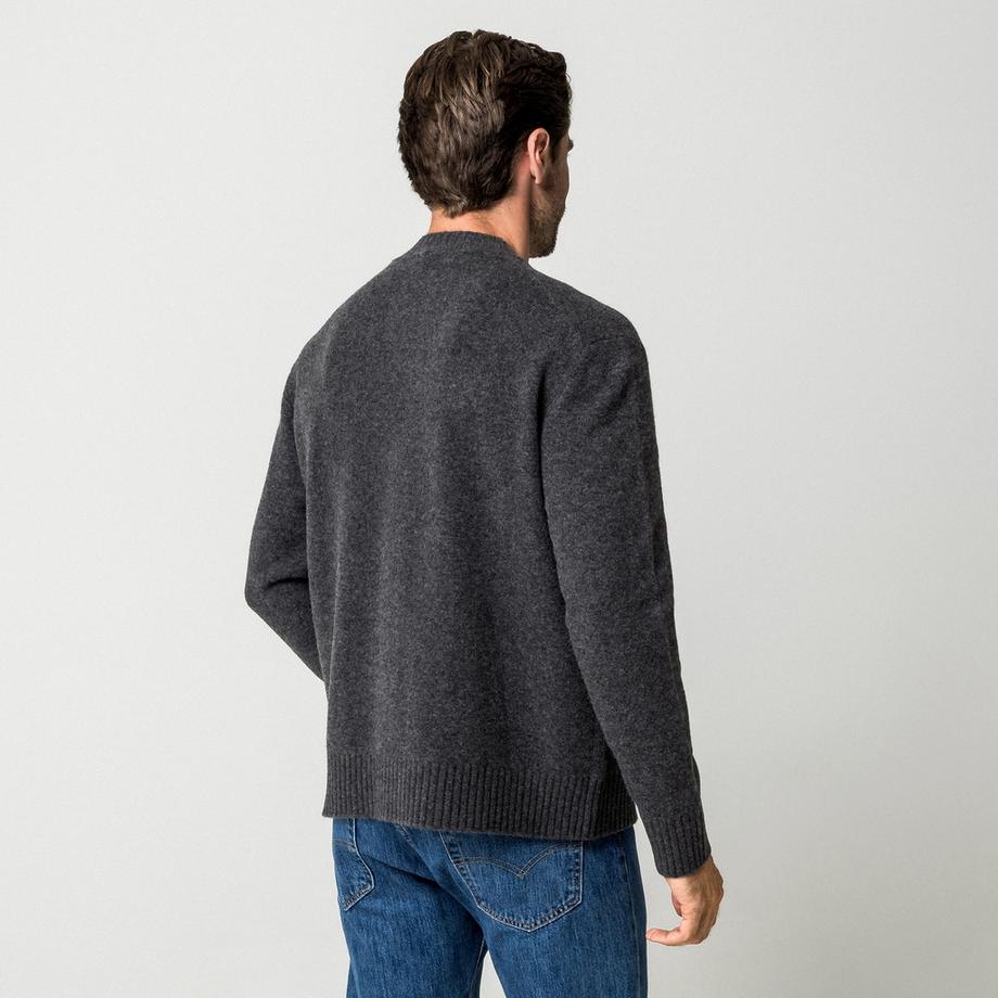 Manor Man Pull-over col en V à boutons  