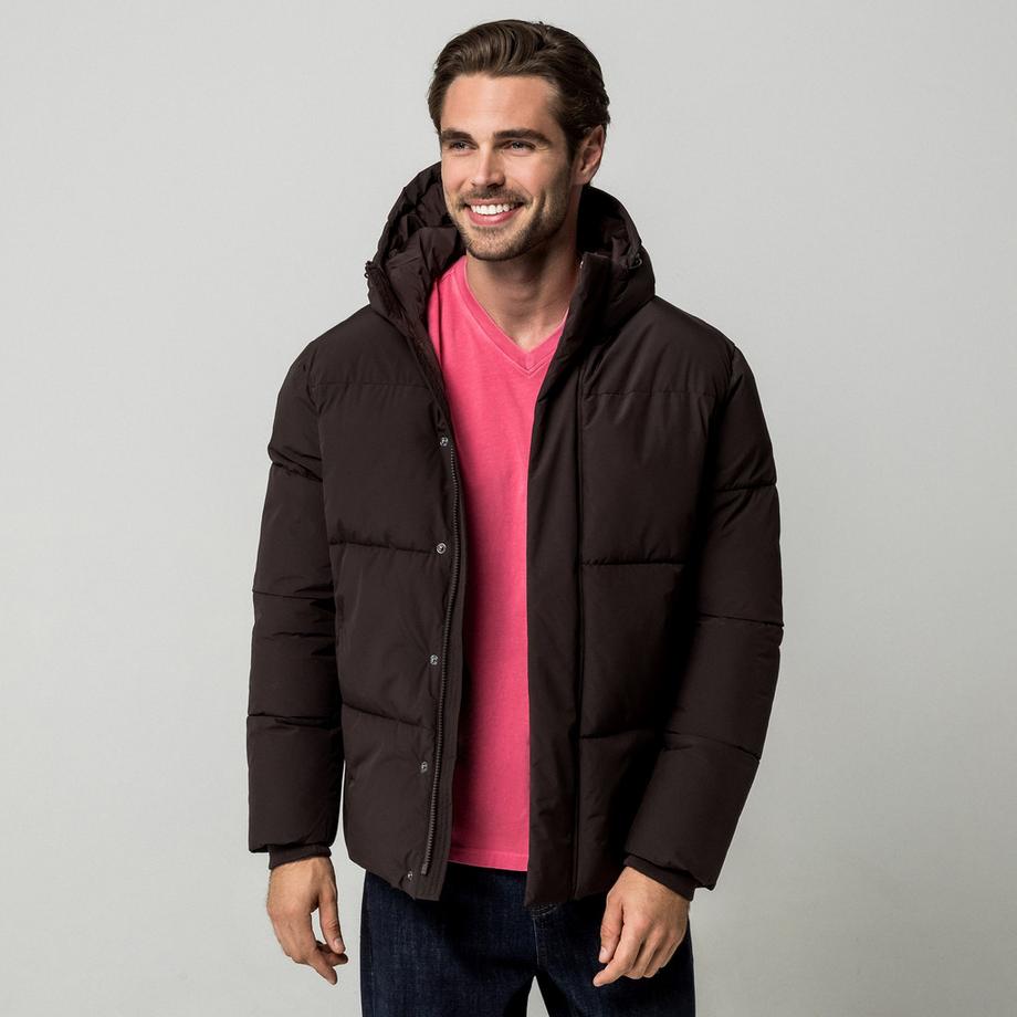 Manor Man Daunenjacke mit Kapuze  