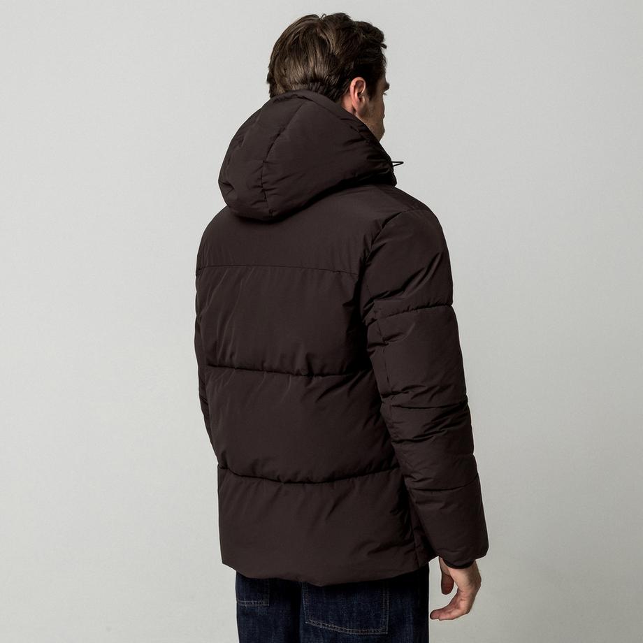 Manor Man Daunenjacke mit Kapuze  