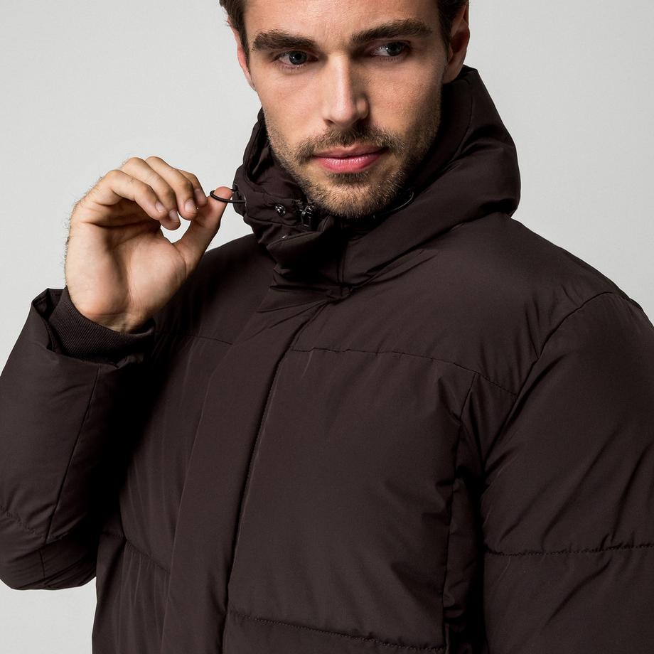 Manor Man Daunenjacke mit Kapuze  