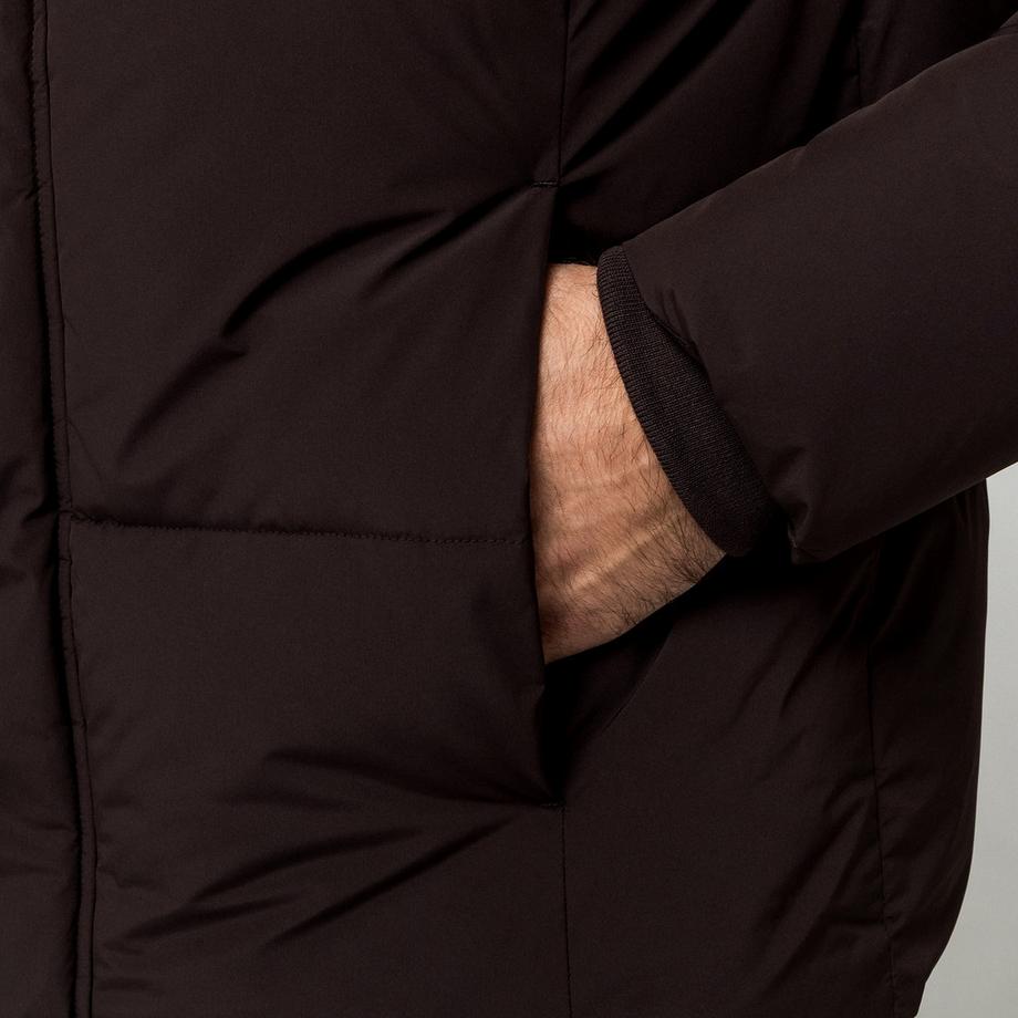 Manor Man Daunenjacke mit Kapuze  