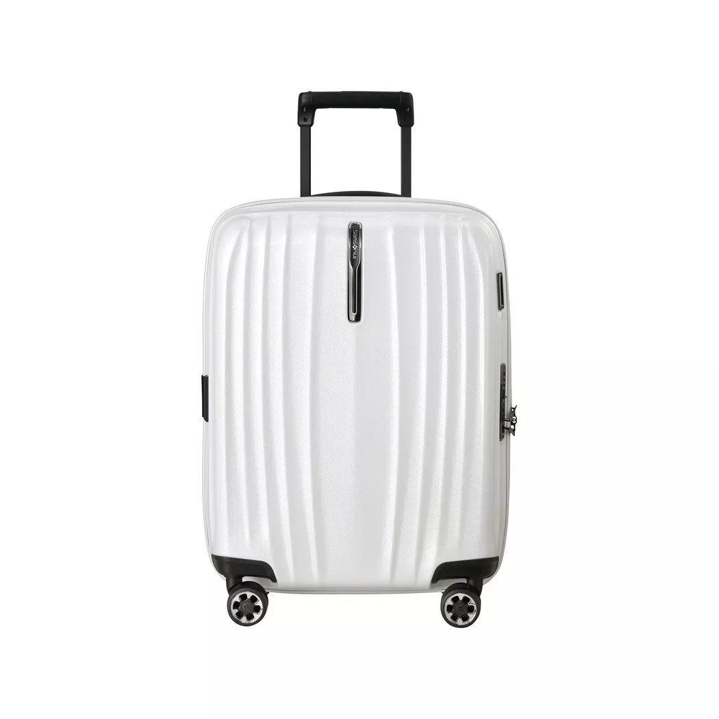 Samsonite Nexis Spinner uitbreidbaar (4 wielen) 55cm Cotton White