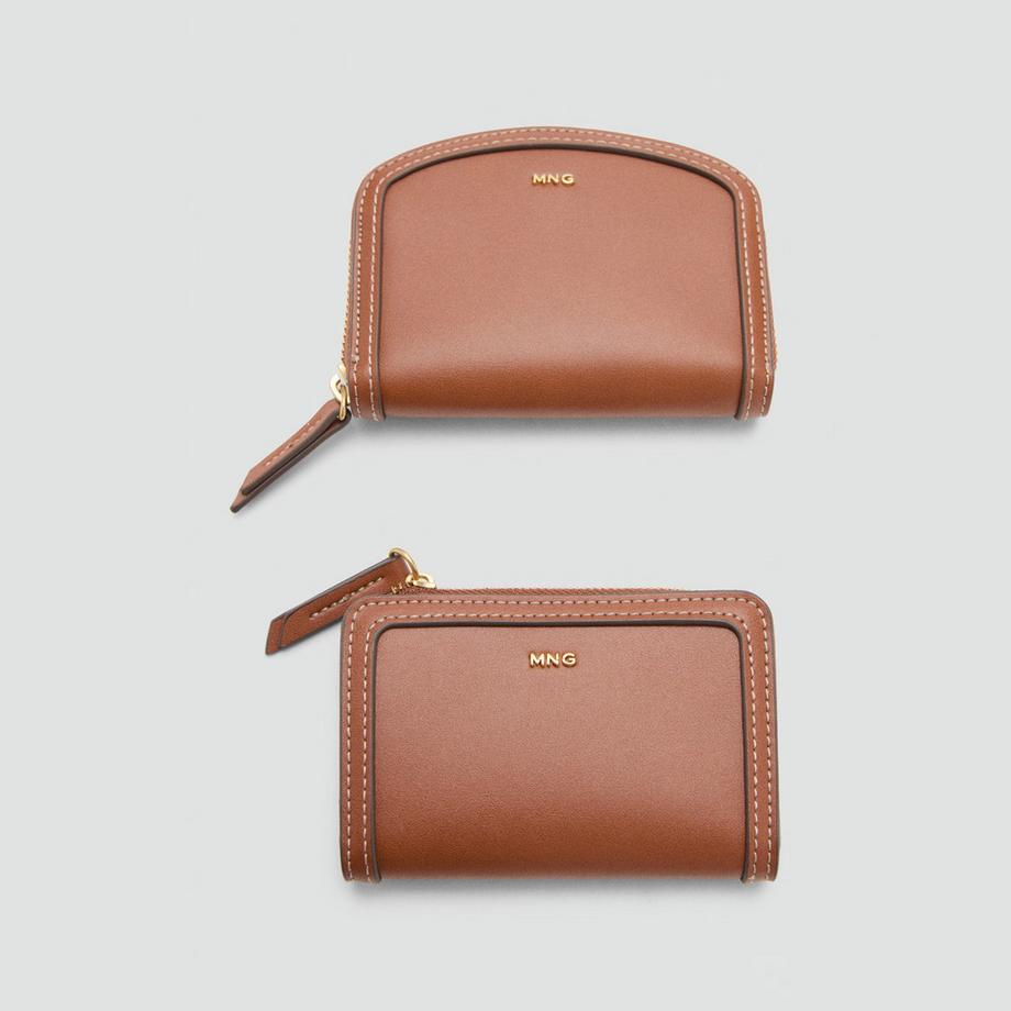MANGO Bilmacu Reissverschluss-Portemonnaie  