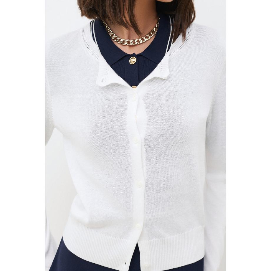 Caroll Pull Col V Manches Longues  