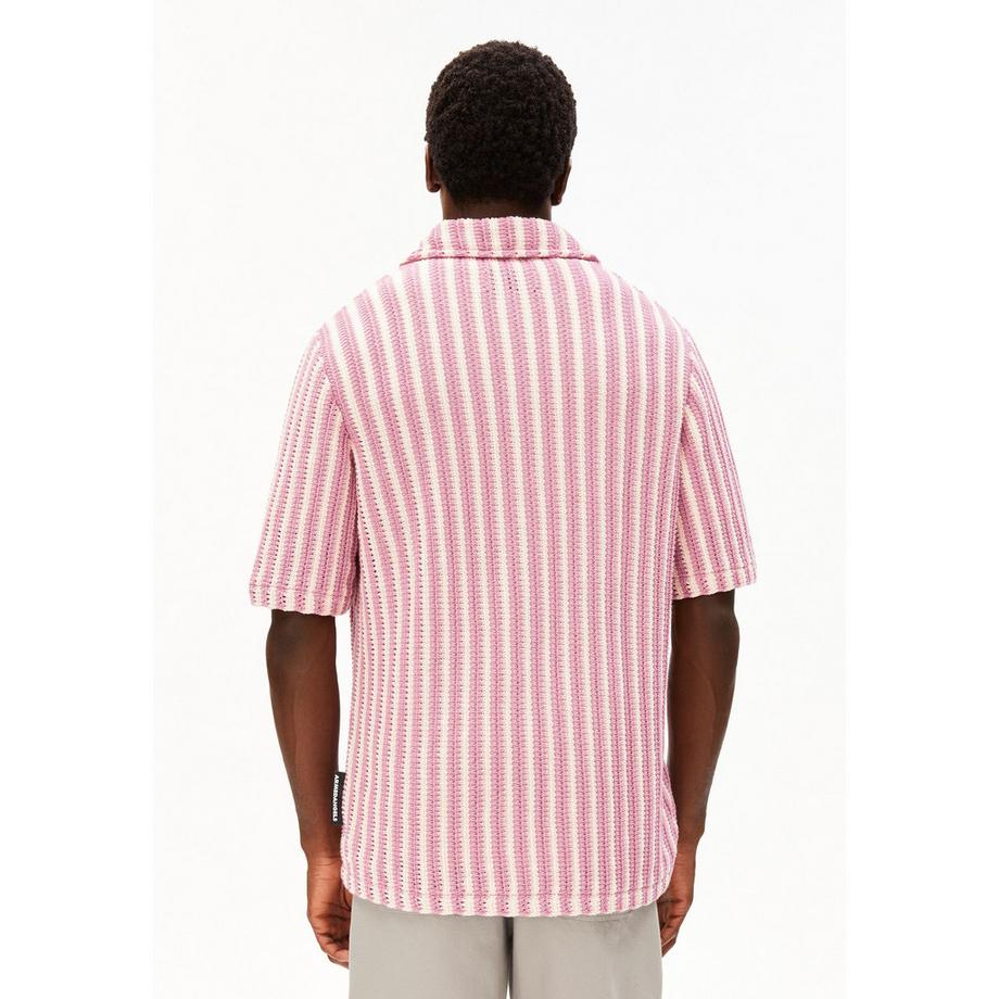 ARMEDANGELS Polo a Maniche Corte a Righe  