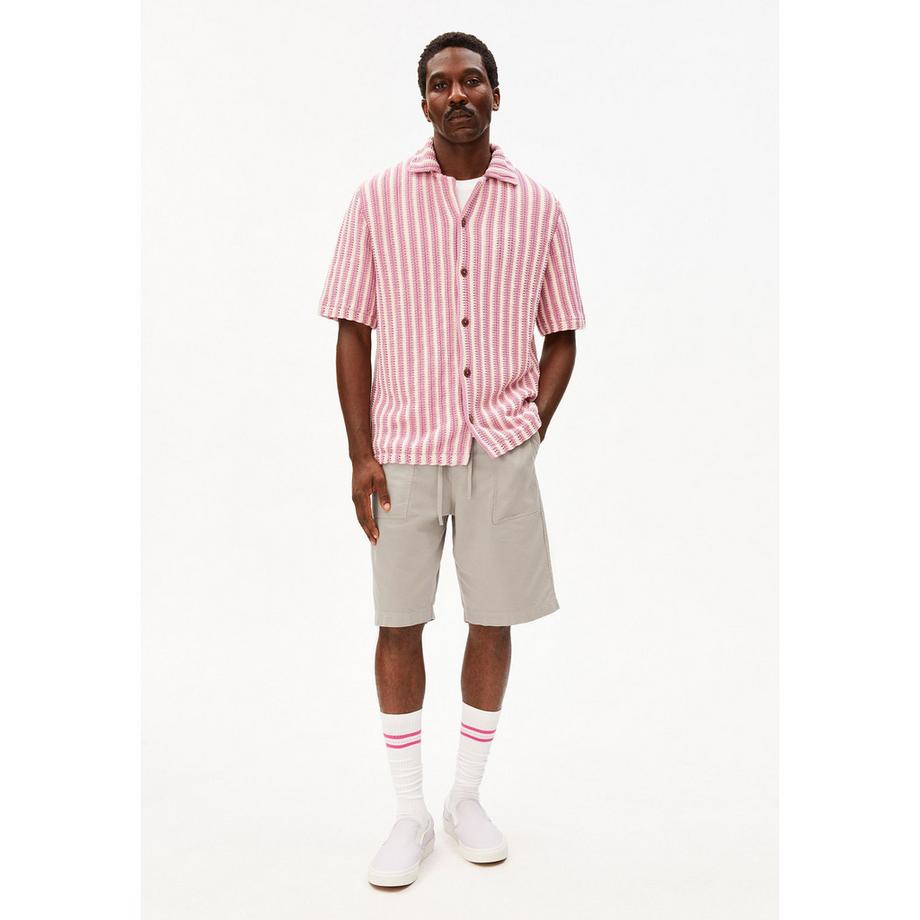 ARMEDANGELS Polo a Maniche Corte a Righe  