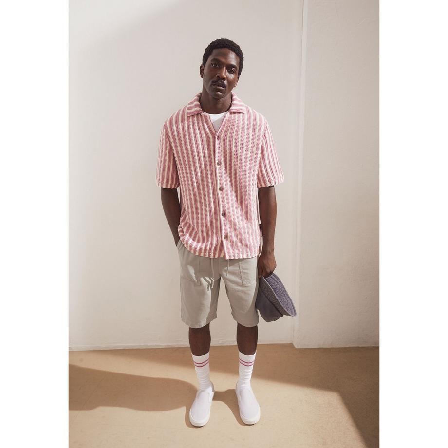 ARMEDANGELS Polo a Maniche Corte a Righe  