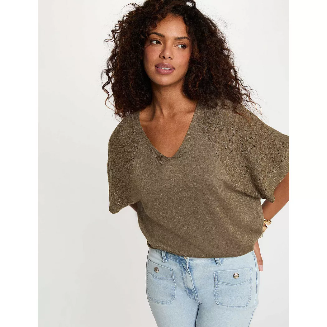 Morgan - Pullover, für Damen, Grün Größe S