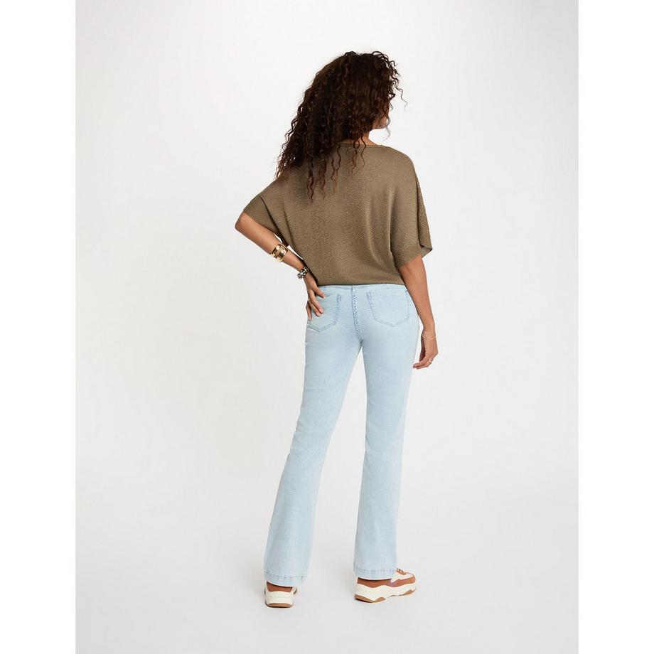 MORGAN Pull Col V Manches Courtes  