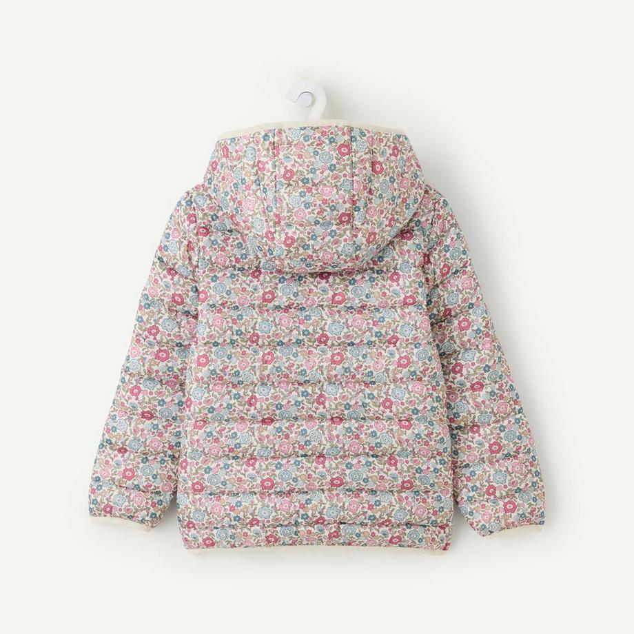 Tape à l'oeil Blumenmuster Daunenjacke mit Kapuze  