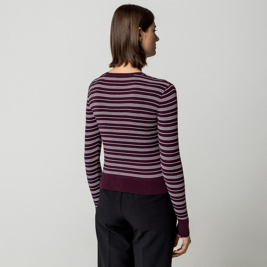 Manor Woman Cardigan rayé  