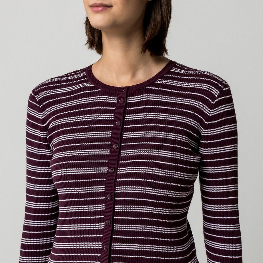 Manor Woman Cardigan rayé  