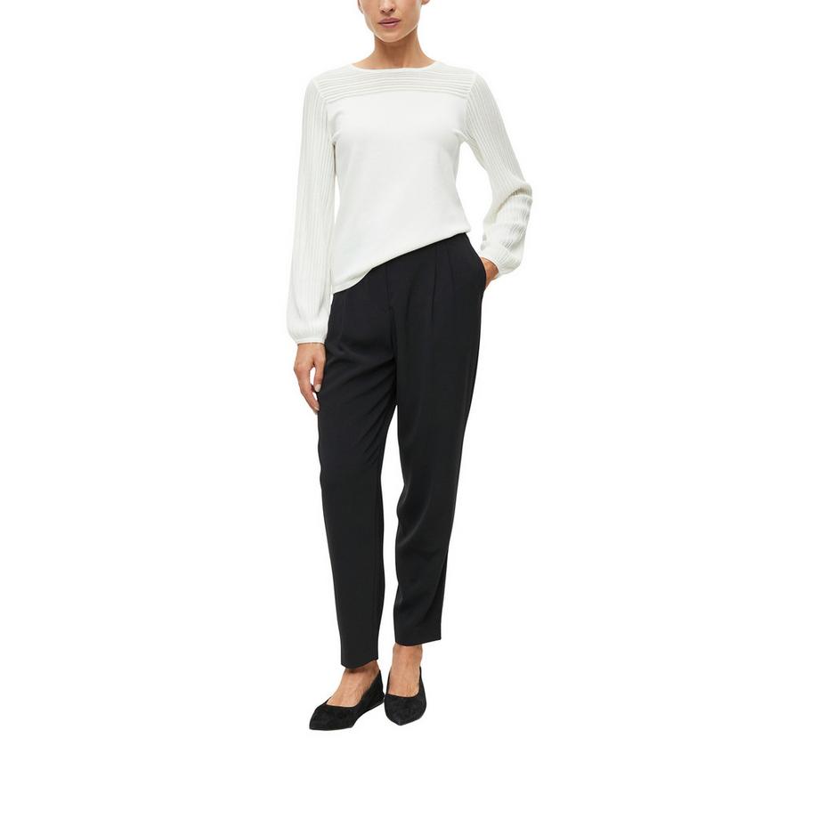 S. Oliver Black Label Gerippter Strickpullover  