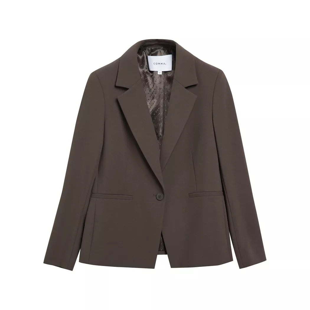 Comma - Blazer, für Damen, Braun Größe 44