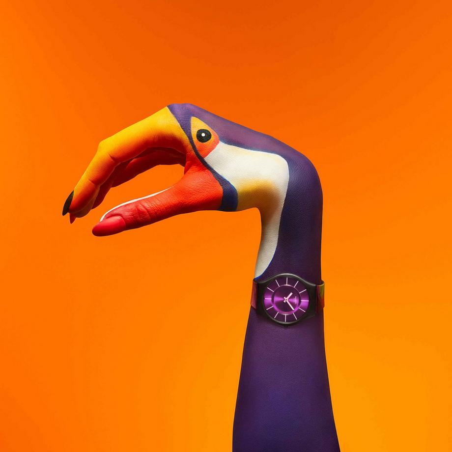 swatch PARADISE BLOOM Orologio analogico 