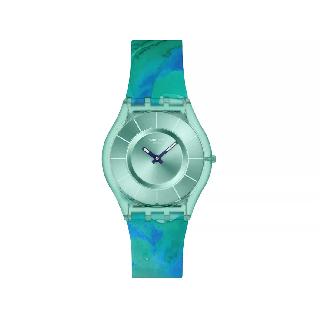 Swatch - Analoguhr, Paradise Mist, 34mm, Multicolor