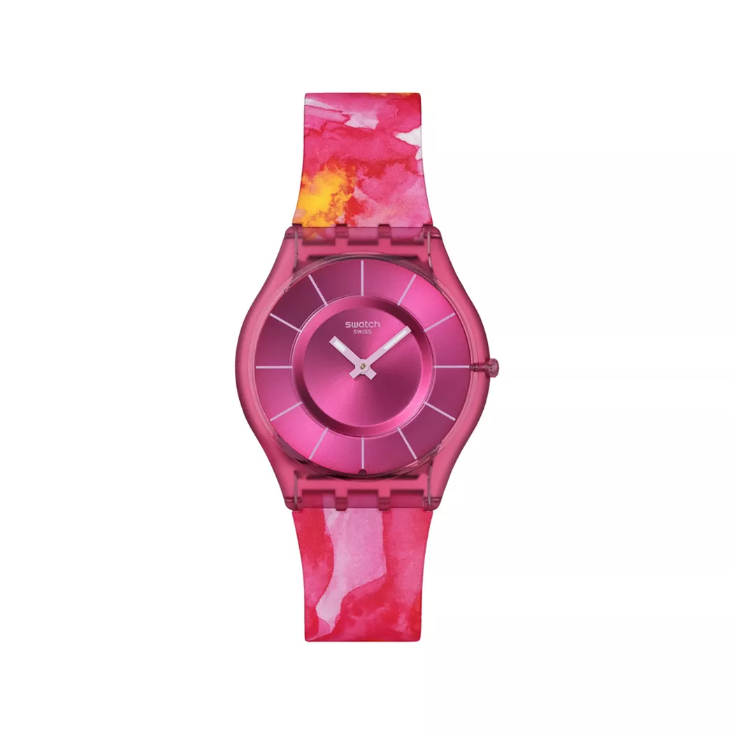 Swatch - Analoguhr, Paradise Petals, 34mm, Multicolor
