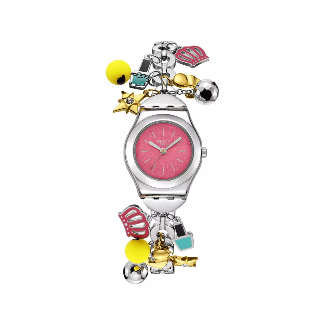 Swatch - Analoguhr, The Charm Of Mom, 25mm, Multicolor