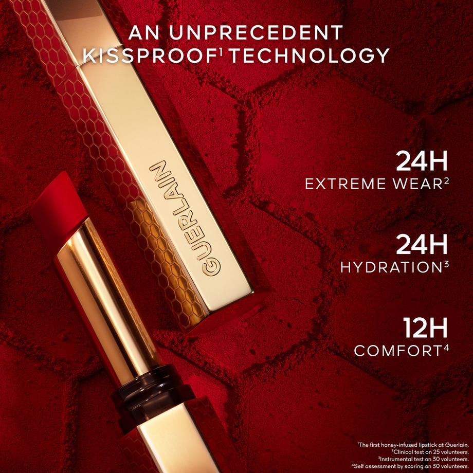 Guerlain  KissKiss Le Rouge à Lèvres Intense Au Miel 