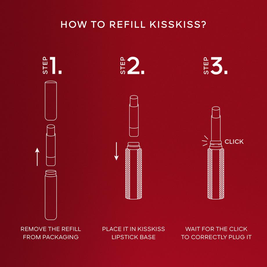 Guerlain  KissKiss Le Rouge à Lèvres Intense Au Miel 